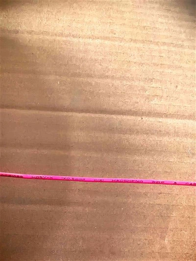 Vír 0.5mm² - Bleikur 1